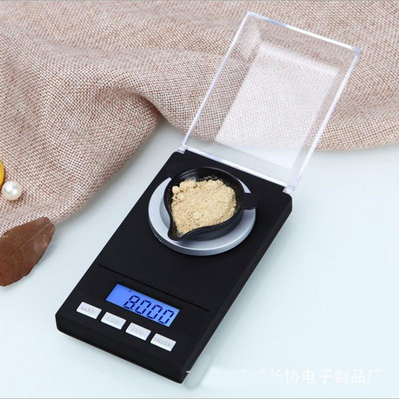 Cân tiểu ly Cân điện tử 100g/0.001g để bàn