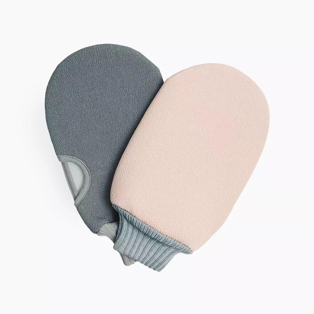 Đôi Găng Tay Tắm Xiaomi Qualitell Mềm Mại Mát Xa Và Tẩy Tế Bào Chết Cơ Thể Tiện Lợi