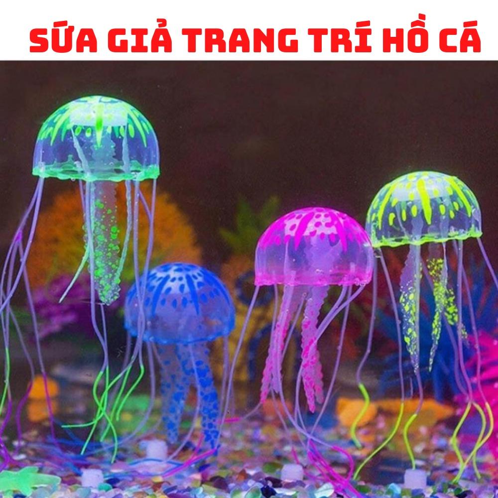 Sứa giả trang trí hồ cá