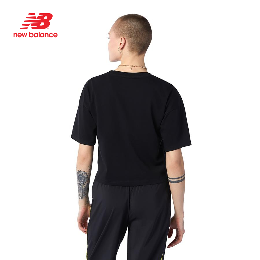 Áo thun tay ngắn thời trang nữ New Balance Essentials Athletic Club - WT13509BK (Form Quốc Tế)