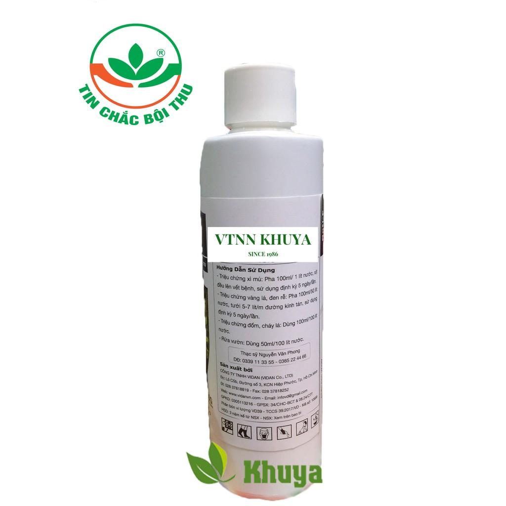 Phân bón Vidan Anti F 500ml Giúp Khô nhanh xì mũ và Khỏe cây