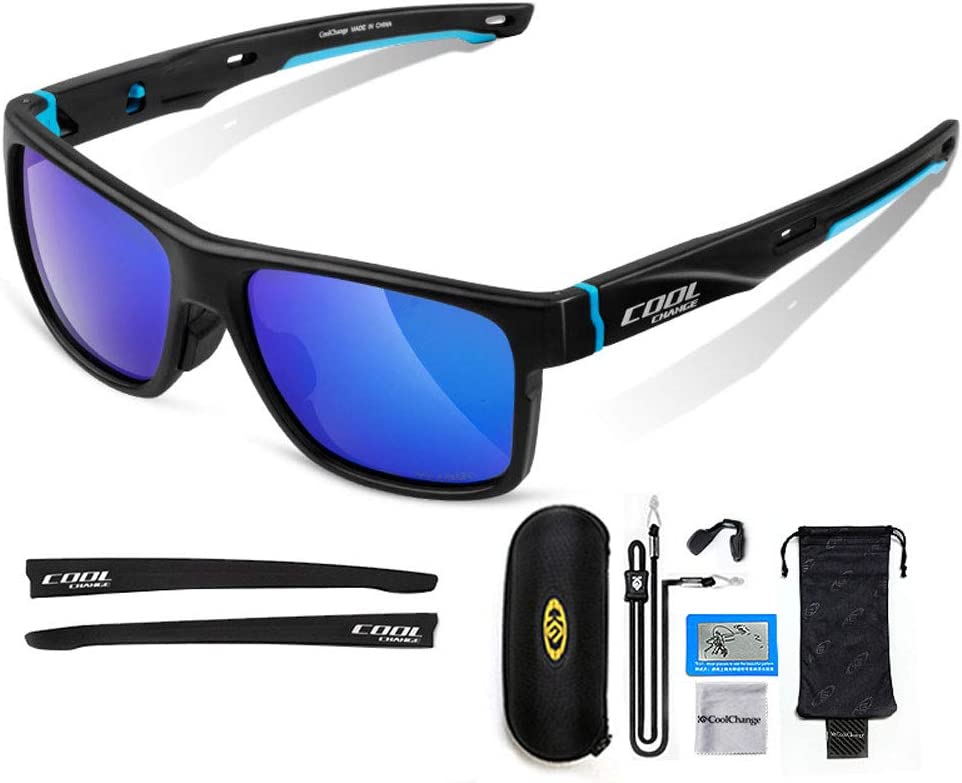 Kính mát thể thao Unisex dòng IG0096 - Chống tia UV400 - Kính đi xe đạp - kính thể thao ngoài trời - Mặt kính phân cực, chống lại những ánh sáng có hại cho mắt