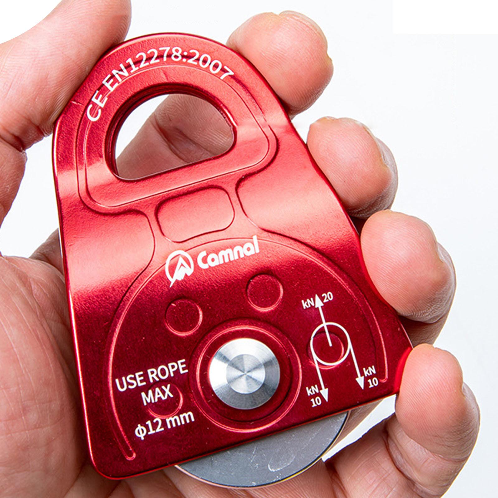 Rock Climbing Rigging Zipline Arborist Tree Climb 12mm Rope Pulley