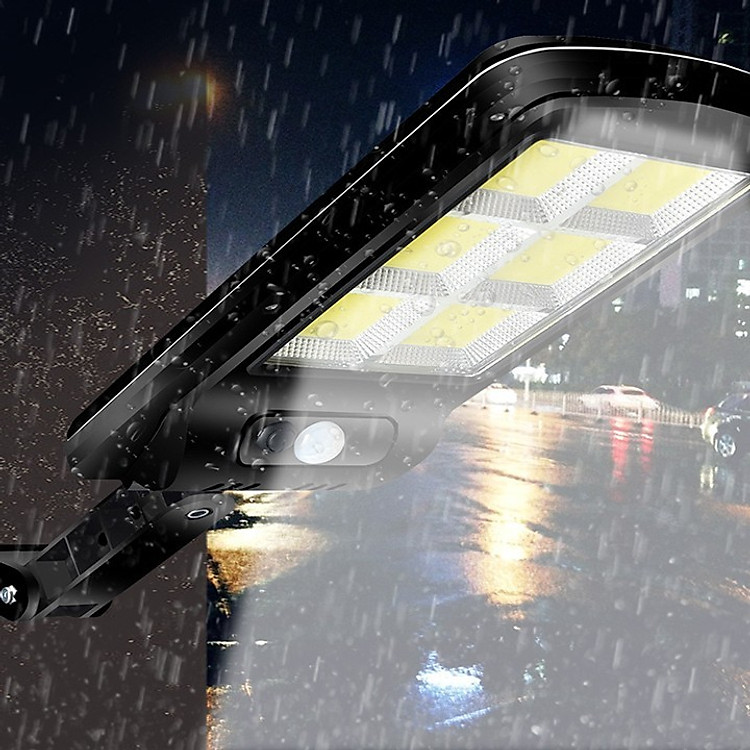 Đèn LED Năng Lượng Mặt Trời Chiếu Sáng Đường Phố Street Light Solar Có Điều Khiển Chống Nước Thay Thế Bóng Đèn Truyền Thống Độ Bền Cao