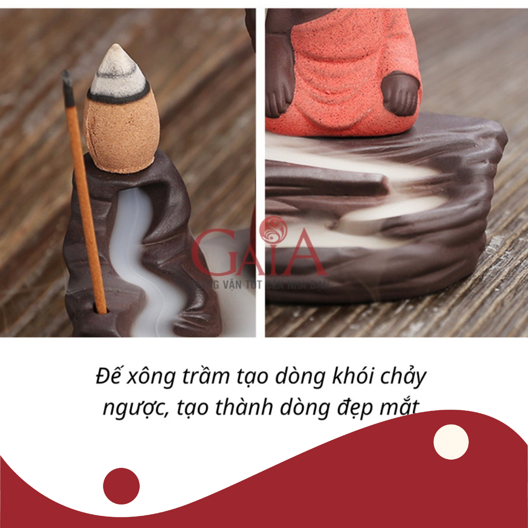 Đế xông trầm đế nhan trầm tạo khói chảy ngược Như Lai thiền
