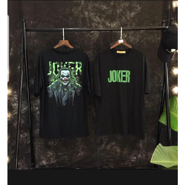 Áo Thun Tay Lỡ Unisex JOKER Gã Hề In 3D Form Rộng Cực HOT Trẻ Trung