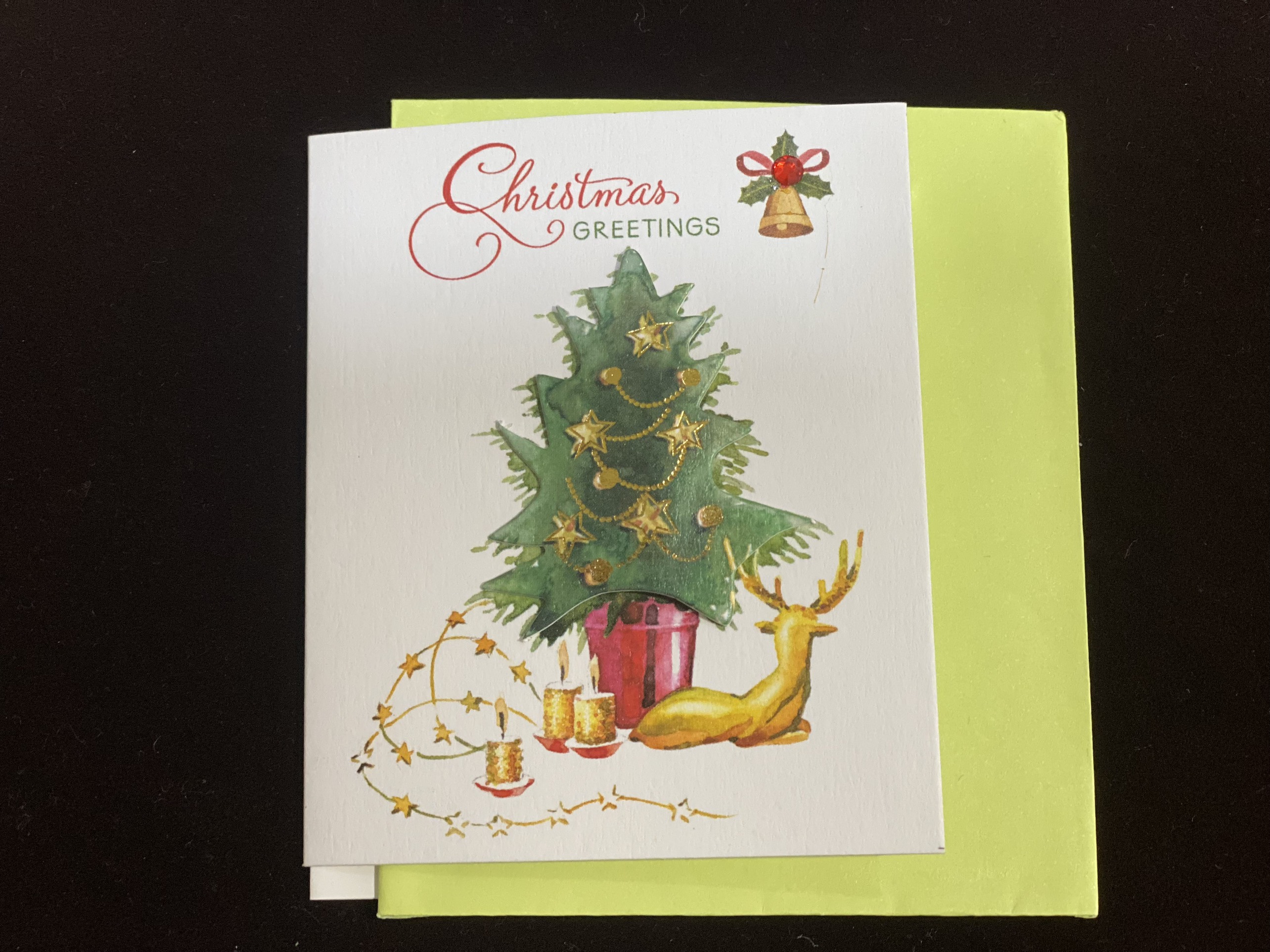 Combo 5 thiệp Noel trang trí 3D - size NA1