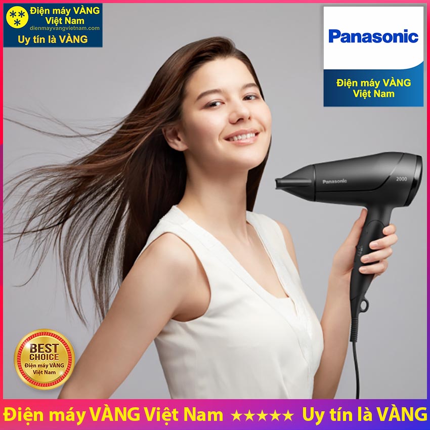 Máy sấy tóc gấp gọn Panasonic EH-ND65-K645 công suất 2300W sản xuất Thái Lan - Hàng chính hãng