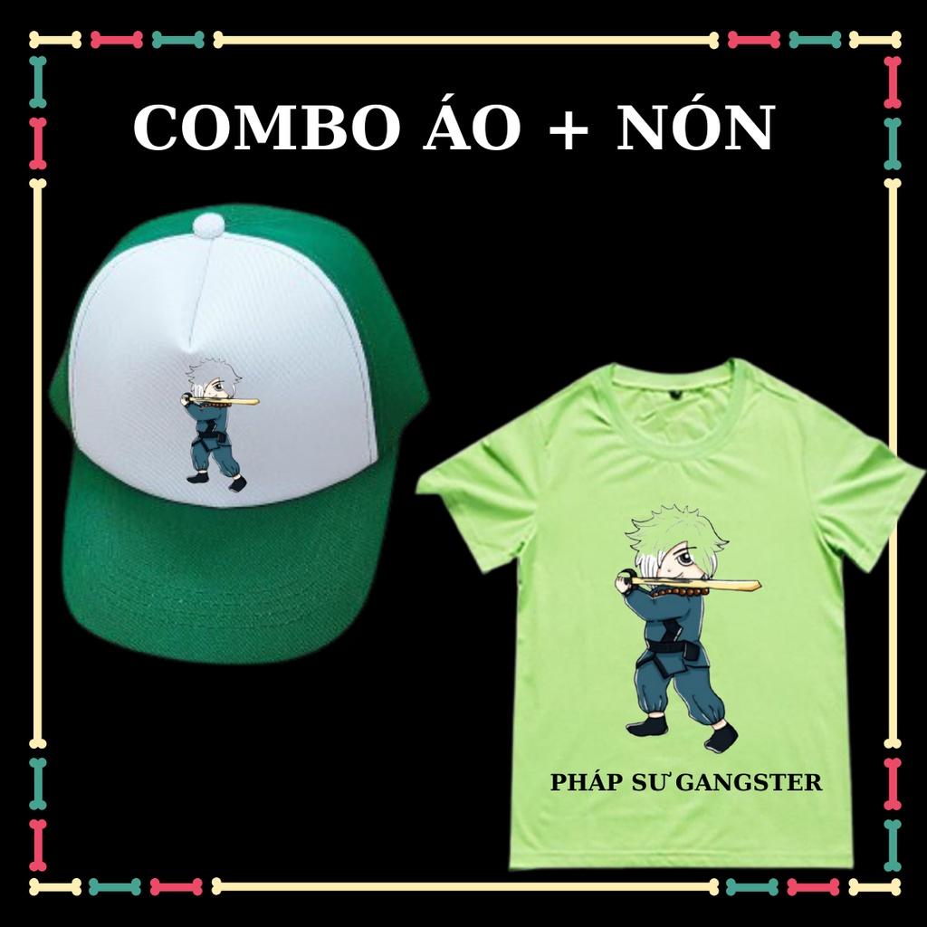 Sét áo pháp sư Gangster trẻ em, kèm mũ lưỡi trai pháp sư, đủ màu sắc, đủ size áo