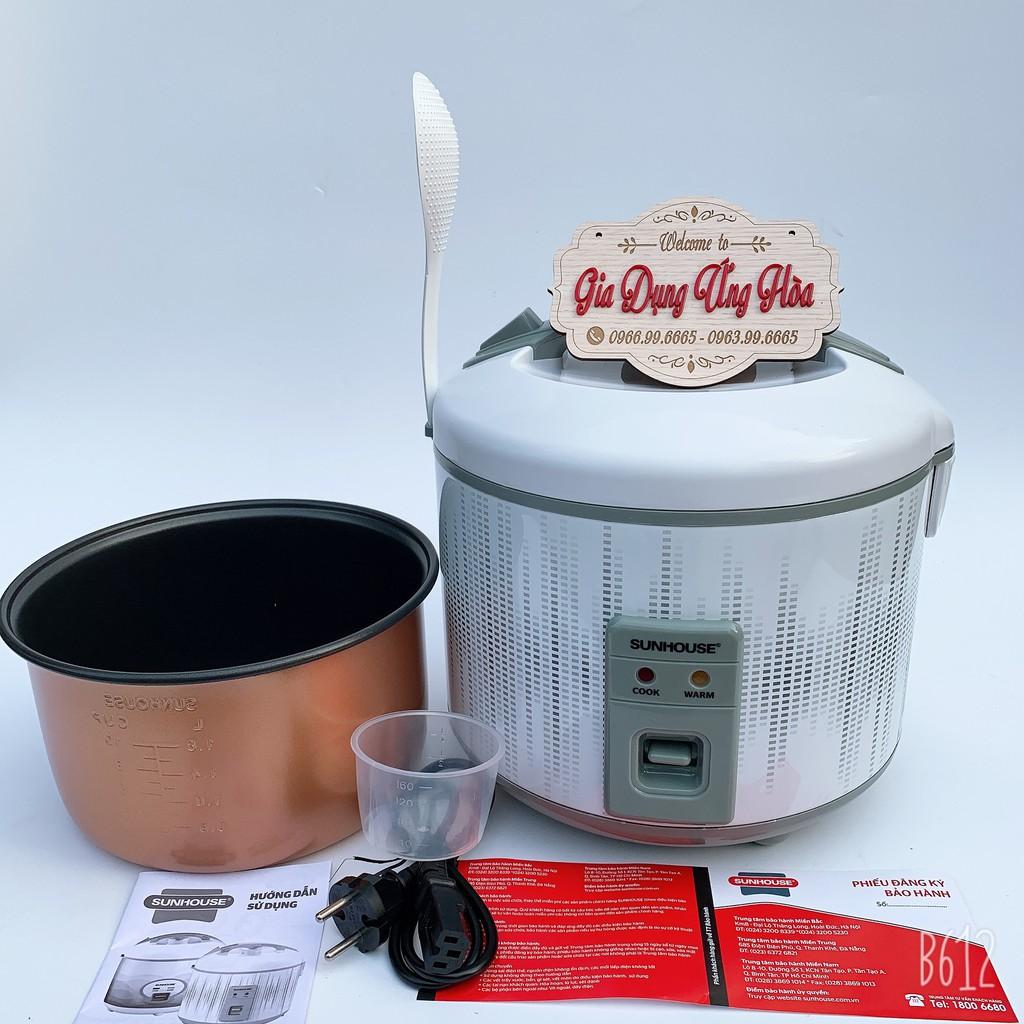 Nồi cơm điện 1,8l sunhouse- hàng chính hãng