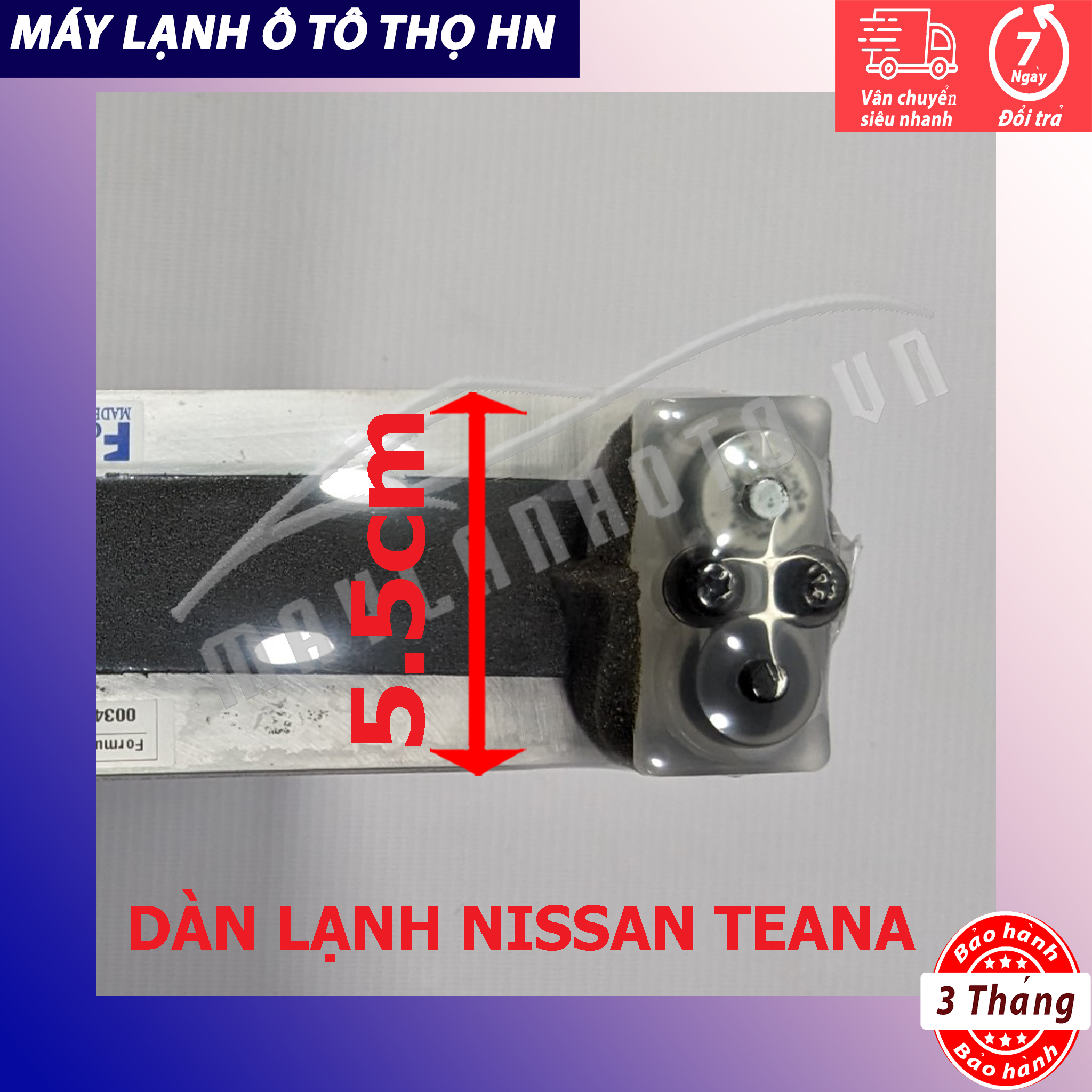 Dàn (giàn) lạnh Nissan Teana 2004 2005 2006 2007 2008 2009 2010 2011 2012 Hàng xịn Thái Lan 04 05 06 07 08 09 10 11 12