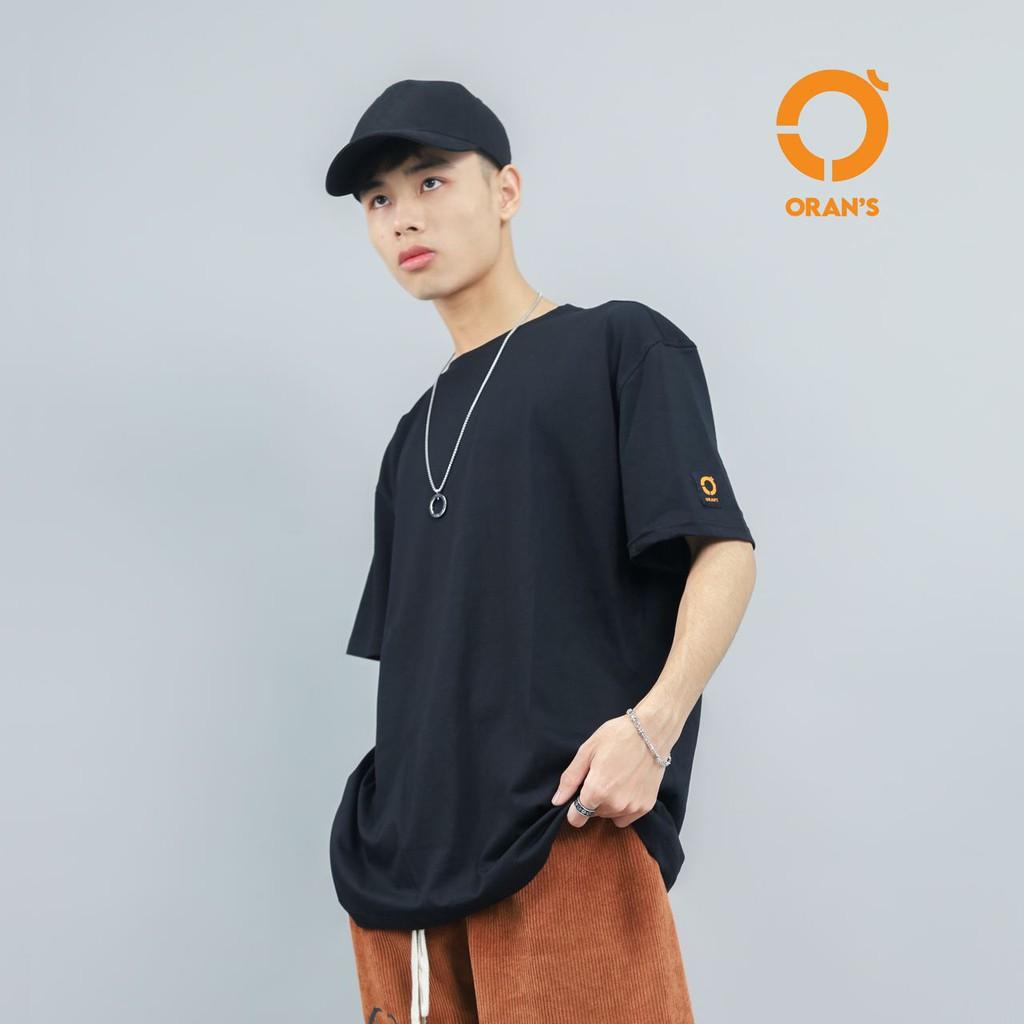 BOX 2 áo Tee Basic Oversize chất liệu COTTON 100% siêu thấm hút mồ hôi, FULLBOX - ORAN'S TEE BASIC