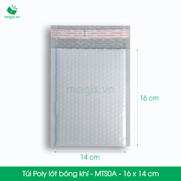 MTS0A - 16x14 cm - 25 Túi chống sốc bọc bóng khí