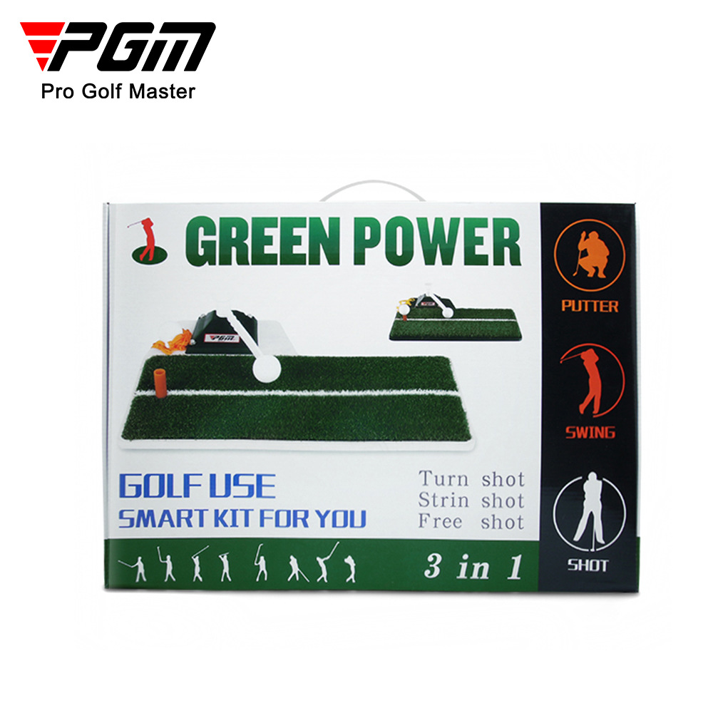 Thảm Tập Golf Swing 3 trong 1 PGM - HL001( TẬP GOLF TẠI NHÀ)