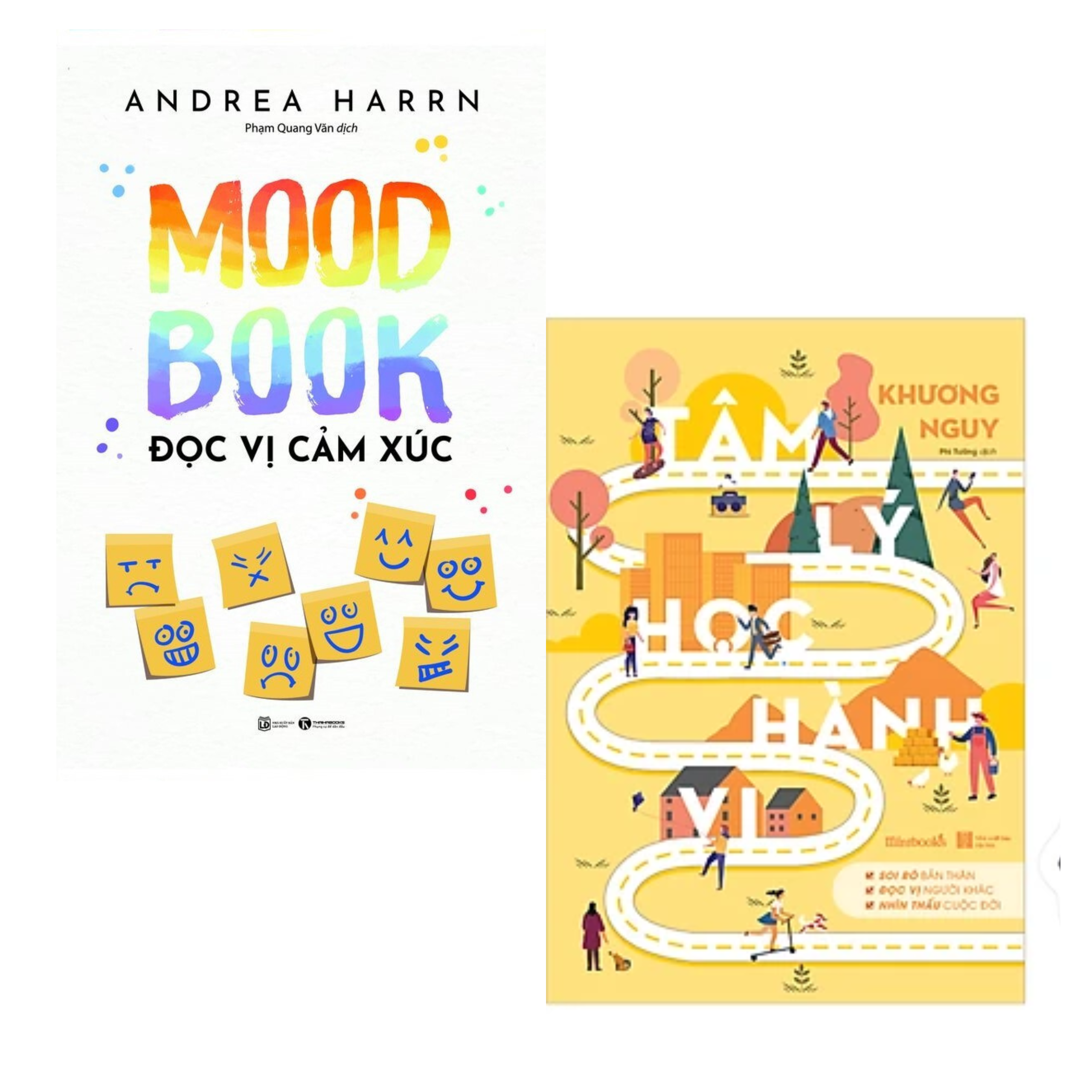 Combo 2Q Sách Tư Duy - Kĩ Năng Sống : Mood Book - Đọc Vị Cảm Xúc + Tâm Lý Học Hành Vi