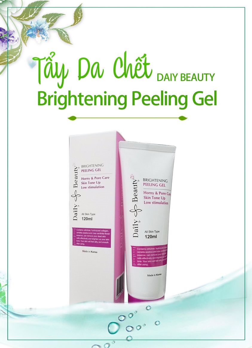 Combo 7 hộp Gel tẩy tế bào chết Daily Beauty Brightening Peeling Gel Hàn Quốc