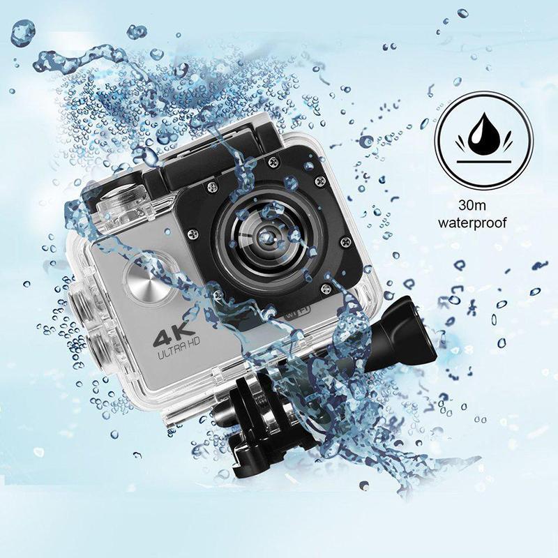 Máy ảnh hành động 4K H9R / H9 Ultra HD 30M Trò chơi không thấm nước 2.0 'Máy ảnh thể thao 1080p Camera Extreme