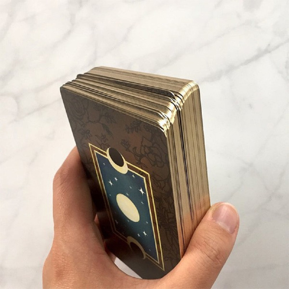 [Mạ Cạnh Size Gốc] Bài Tarot  Anima Mundi 78 Lá 7x12 Cm Hộp Cứng Cao Cấp Đá Thanh Tẩy