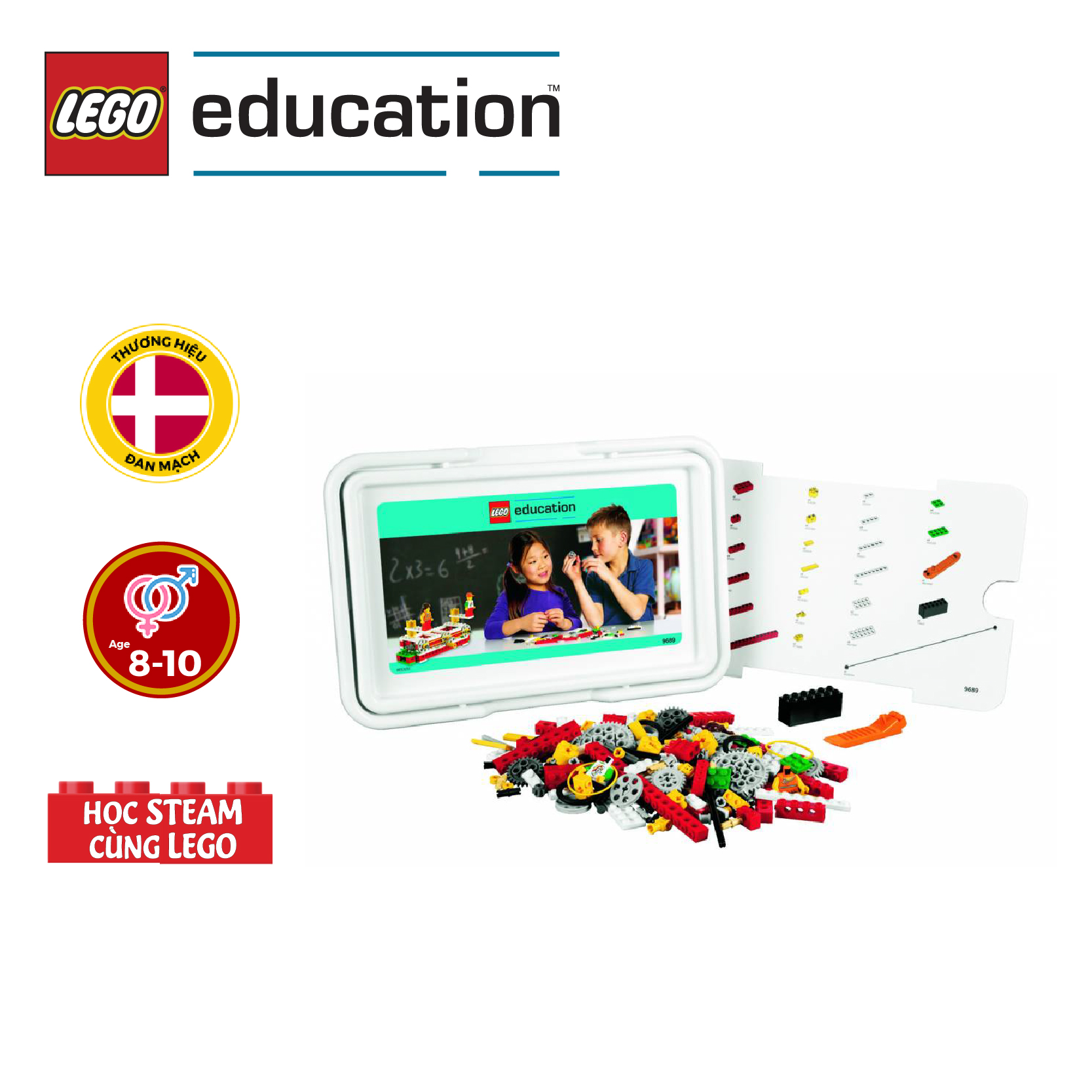 Đồ Chơi LEGO EDUCATION Bộ Kỹ Sư Cơ Khí L3-L5 9689