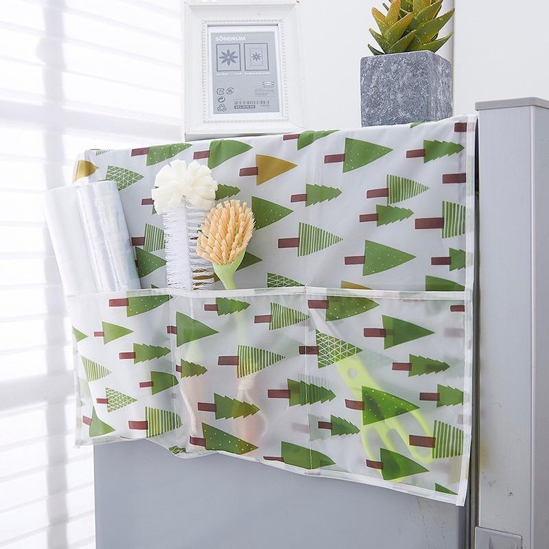 Tấm Phủ Tủ Lạnh/ Che Tủ Lạnh Chống Thấm Nước, Đựng Đồ Tiện Dụng 1167 Tiện Ích Việt Nam 99