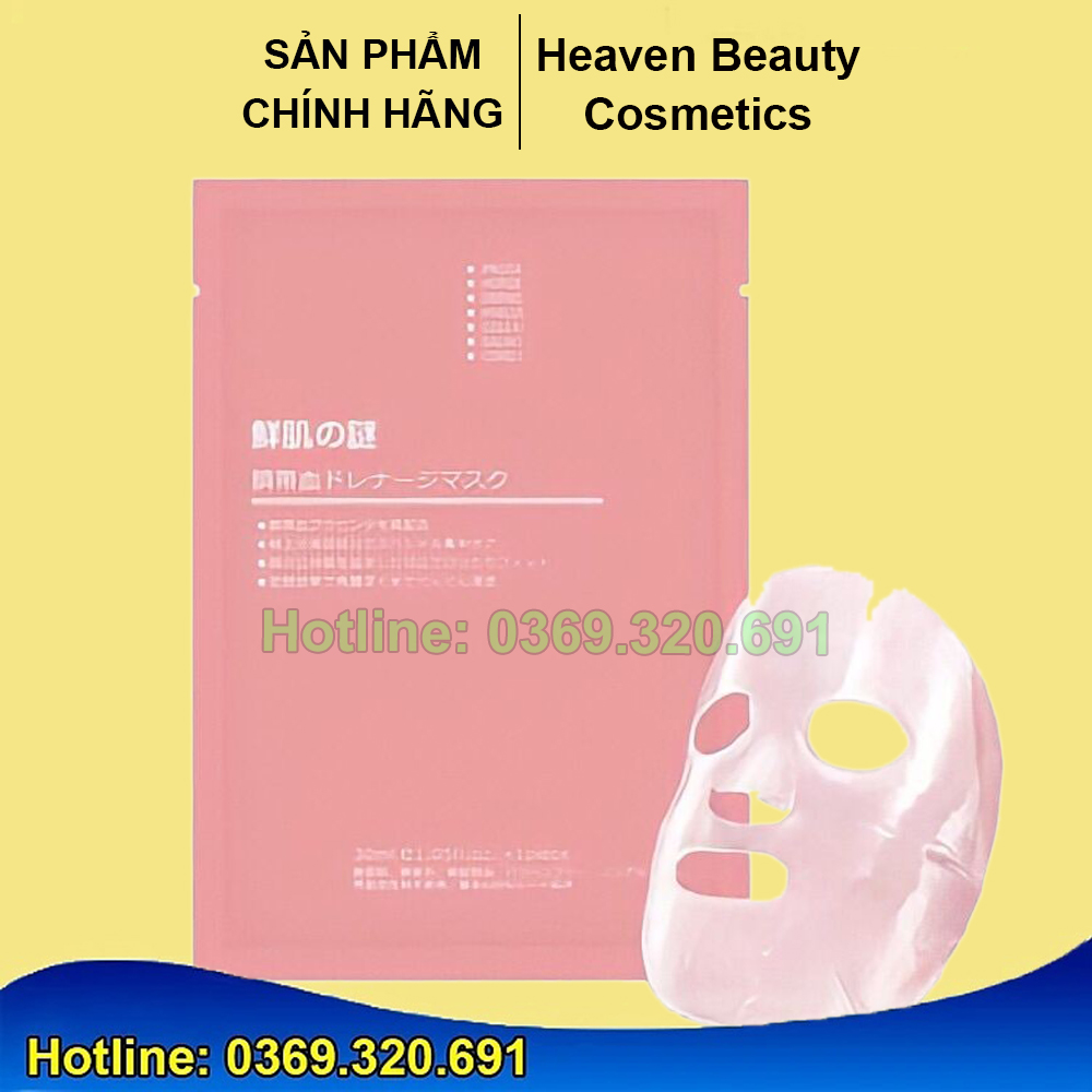 Combo 10 Mặt nạ tế bào gốc nhau thai cừu Rwine Beauty Stem Cell Placenta Mask