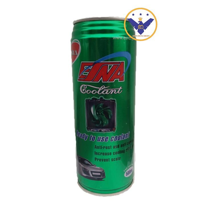 COMBO 2 lon Nước làm mát động cơ màu xanh Esna Coolant 500ml