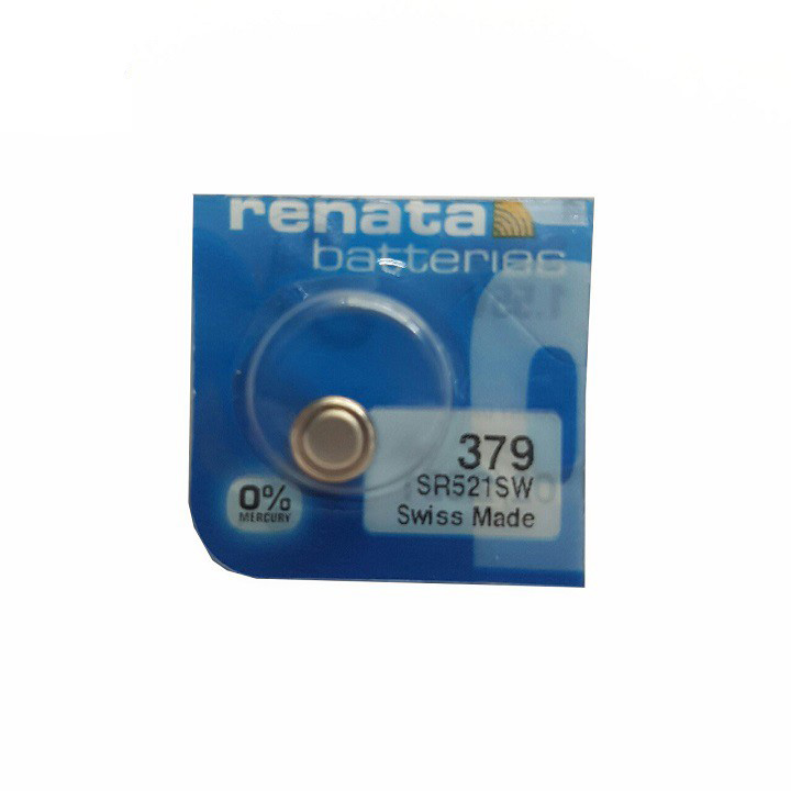 Pin Đồng Hồ Renata 379- SR521SW- Vỉ 1 Viên