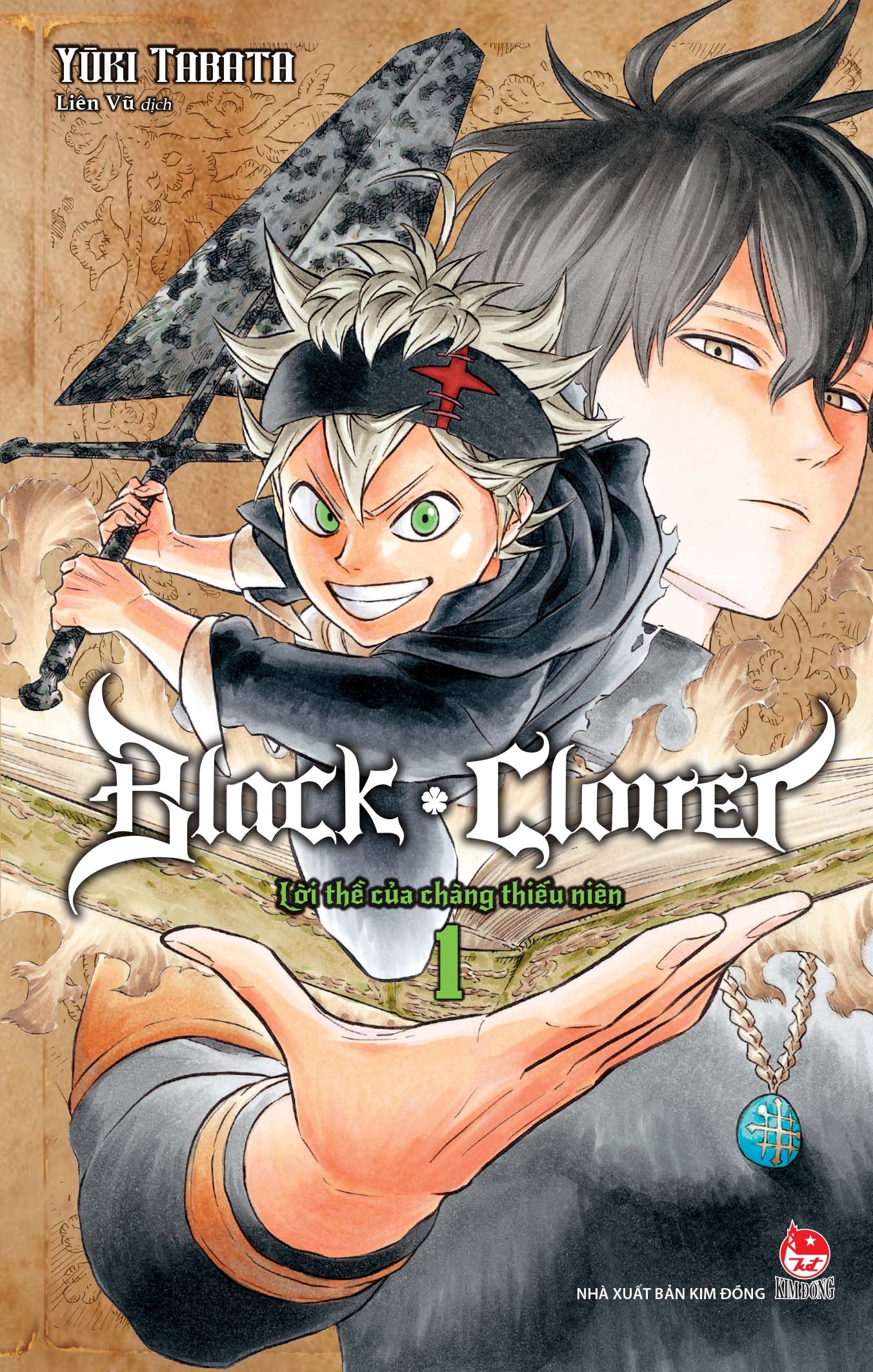 Bộ Sách Black Clover - Tập 1 + Tập 2 + Tập 3 (Bộ 3 Tập) - Tặng Kèm 1 Postcard PVC