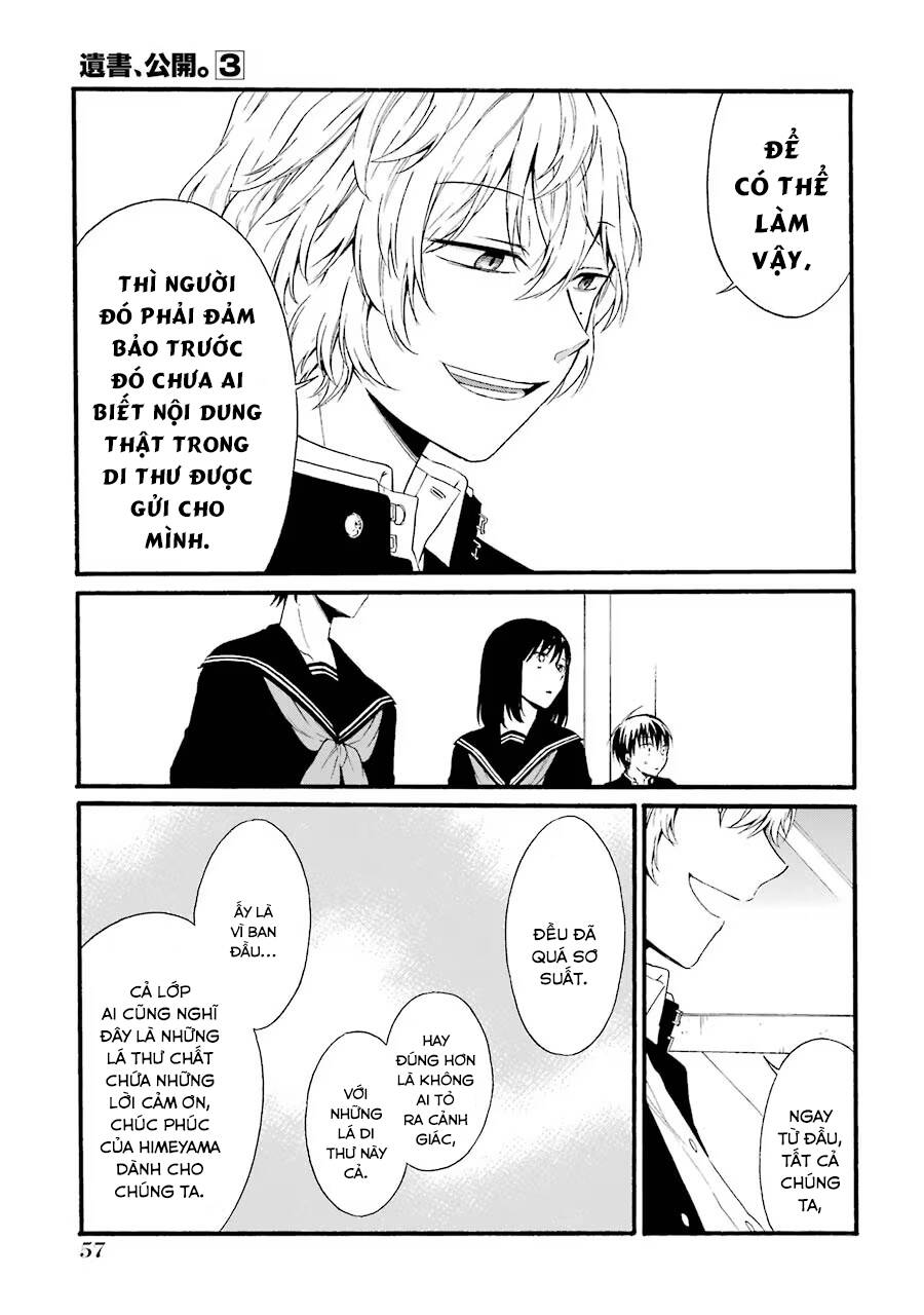 di thư trên bàn chapter 11 8