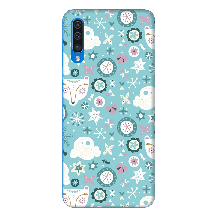 Ốp lưng dành cho điện thoại Samsung Galaxy A50 hình Họa Tiết Xanh - Hàng chính hãng