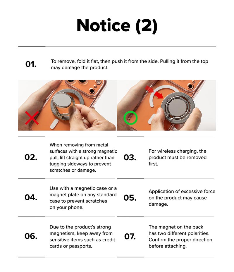 Giá đỡ từ tính RINGKE Dual Magnetic Smart Holder - Hàng Chính Hãng