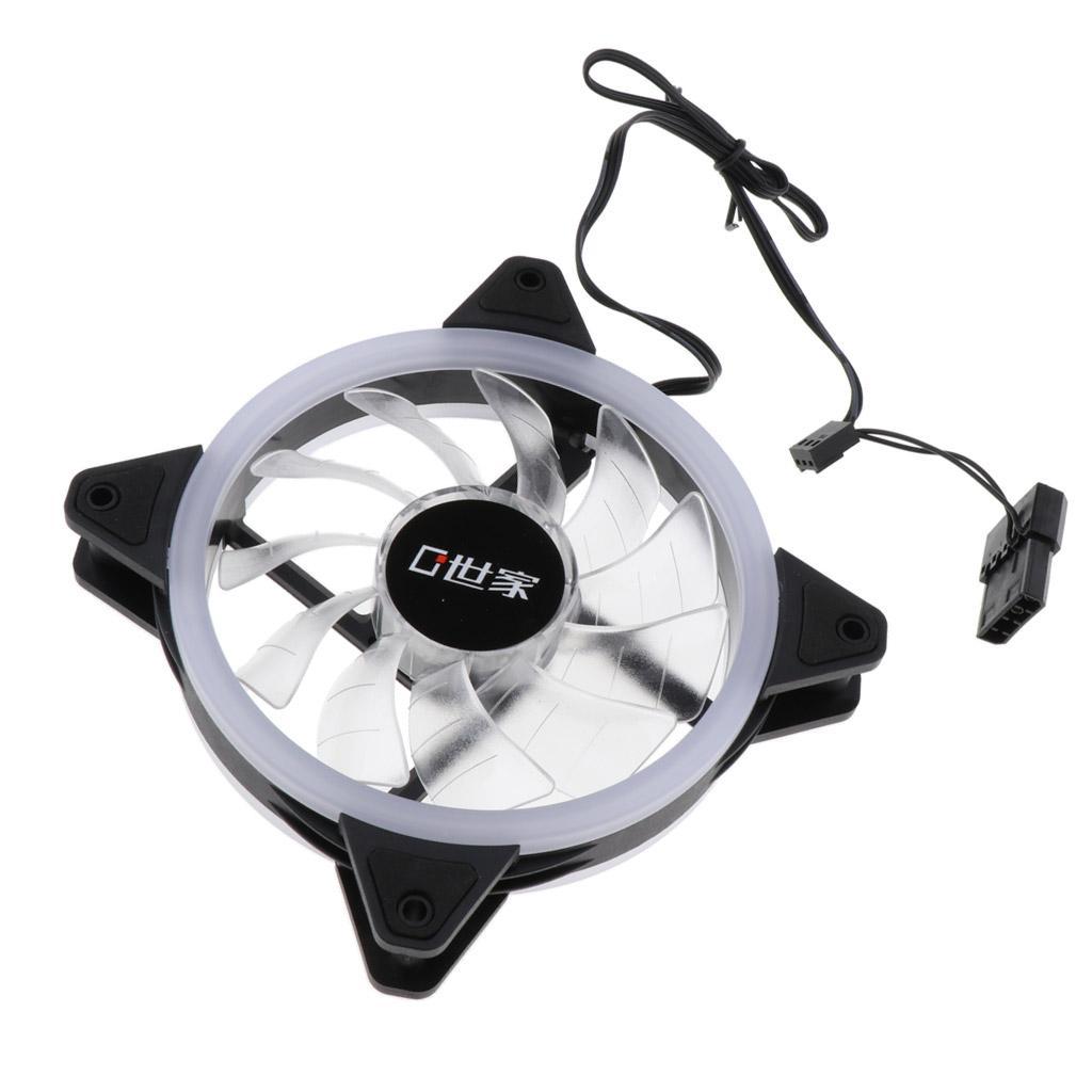 12CM LED Computer Case Cooling Fan for PC