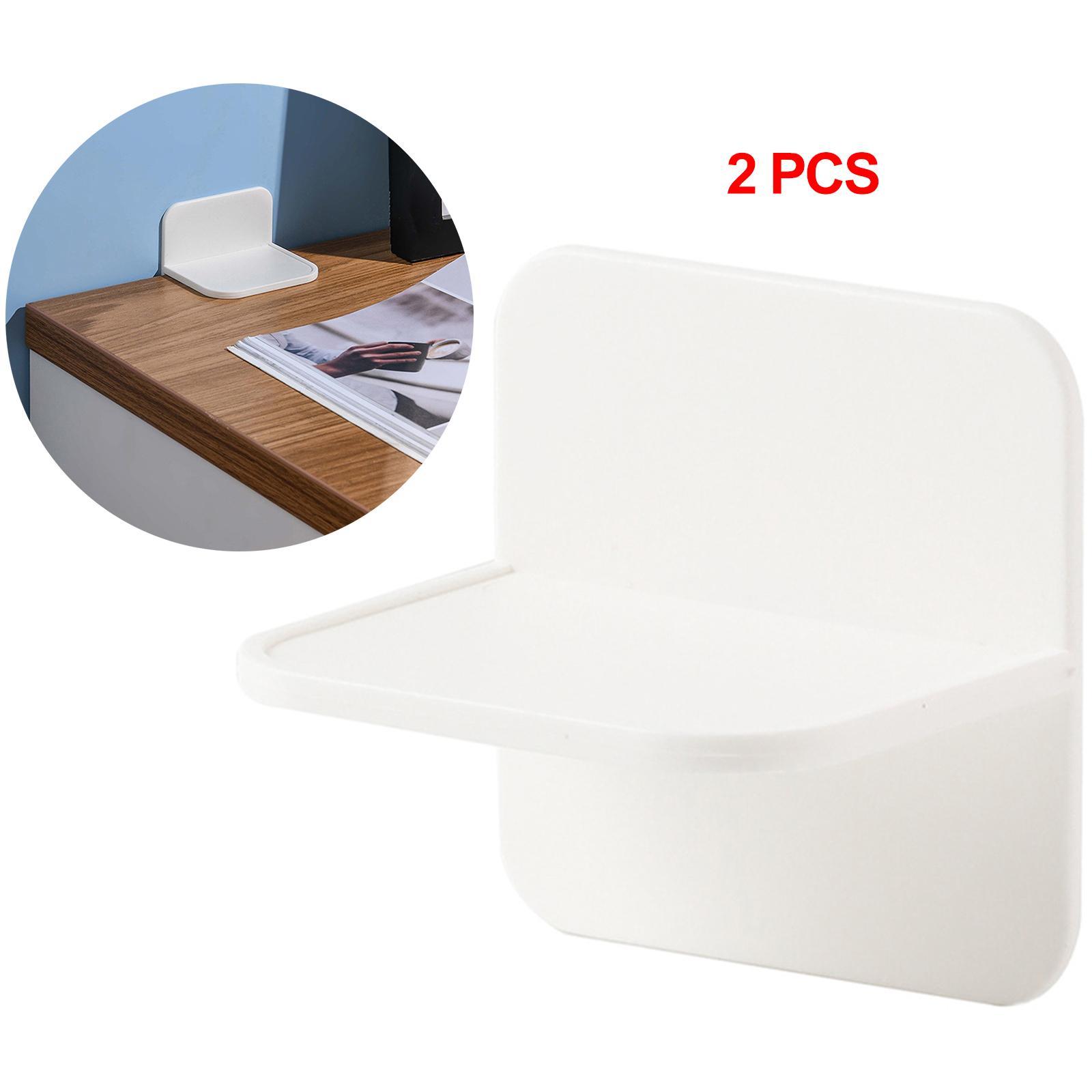 2 Pieces Adhesive Furniture Wall Anchors Baby Anti Tip Furniture Wall Anchors for Heavy Furniture