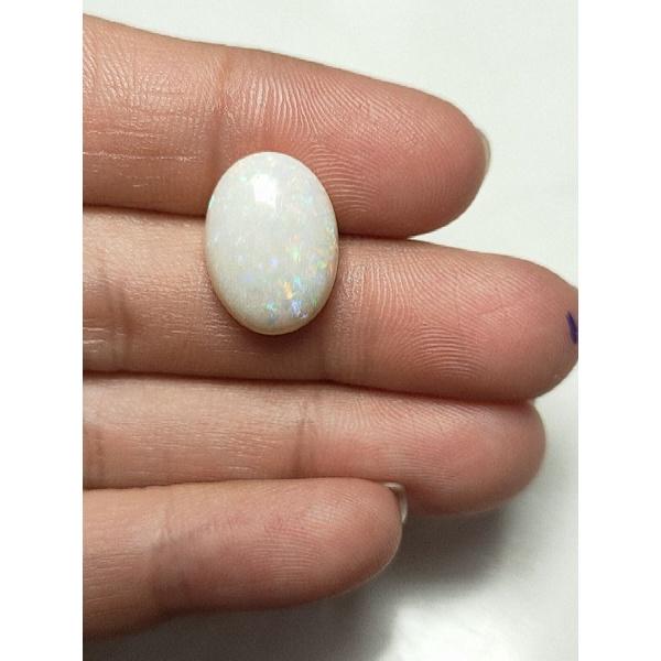 540 (1) L Đá Opan Trắng (THIÊN NHIÊN)