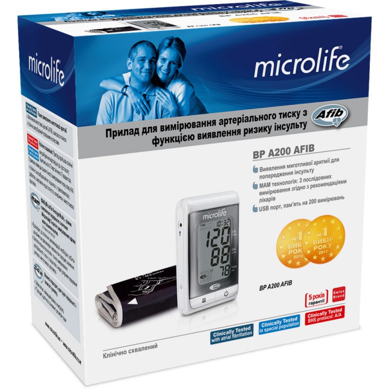 Máy đo huyết áp Microlife BP A7 Touch BT Hàng chính hãng