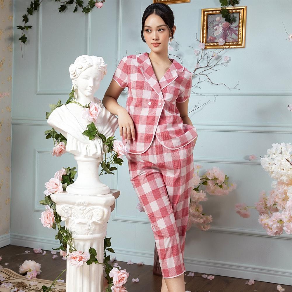 Bộ Đồ Kate Lửng Nữ Vincy Thoáng Mát BKL100S21