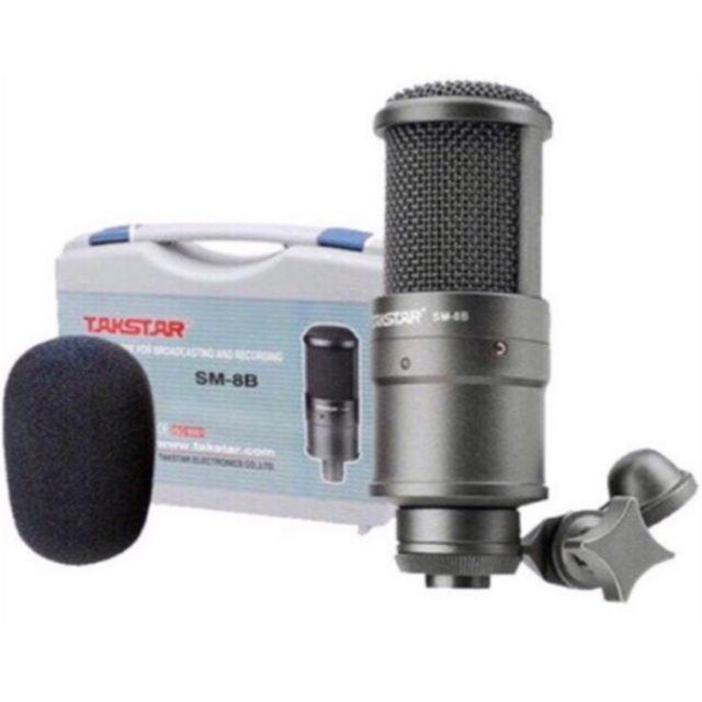 Micro thu âm livestream TAKSTAR SM8B BH 6 tháng đổi mới