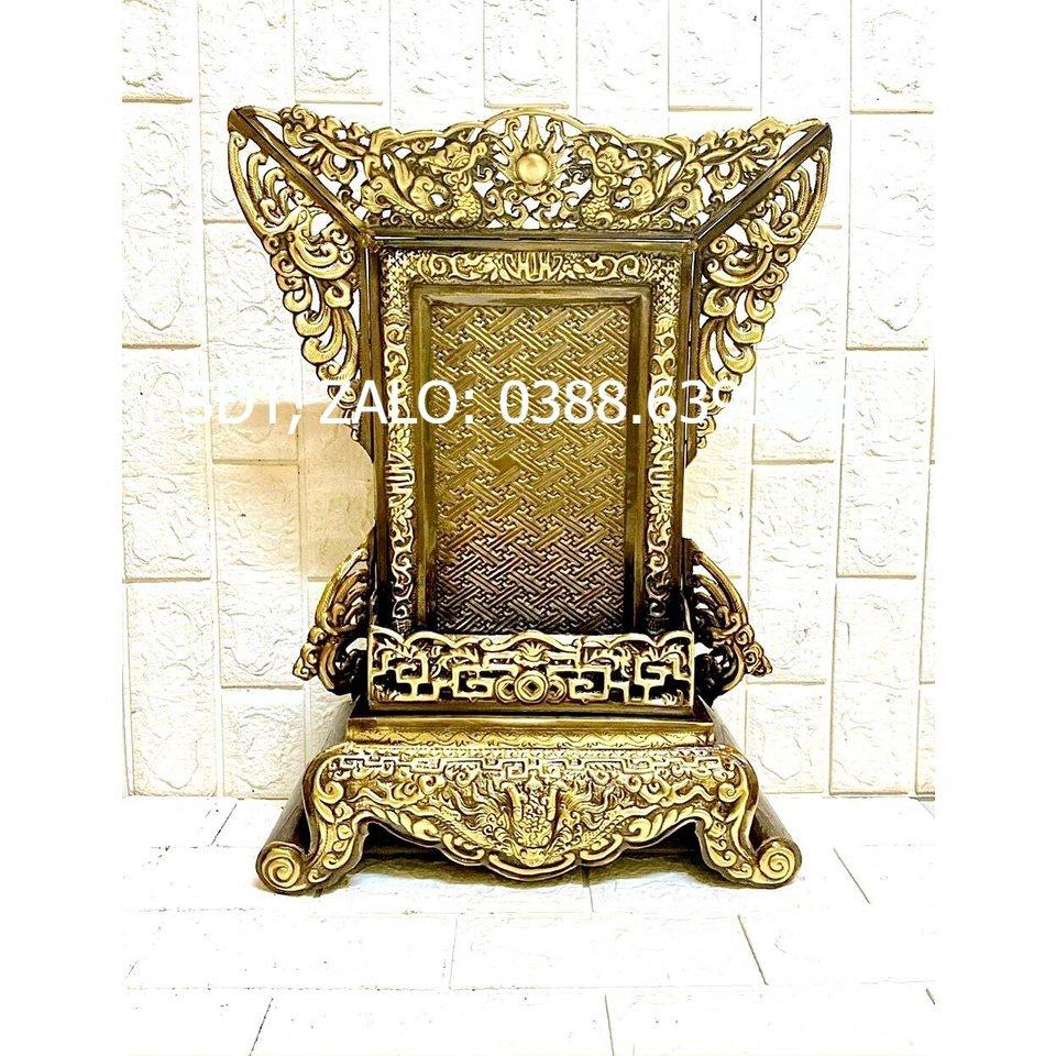 BÀI VỊ DI ẢNH CAO 55 x 40 CM  CHẤT LIỆU BẰNG ĐỒNG