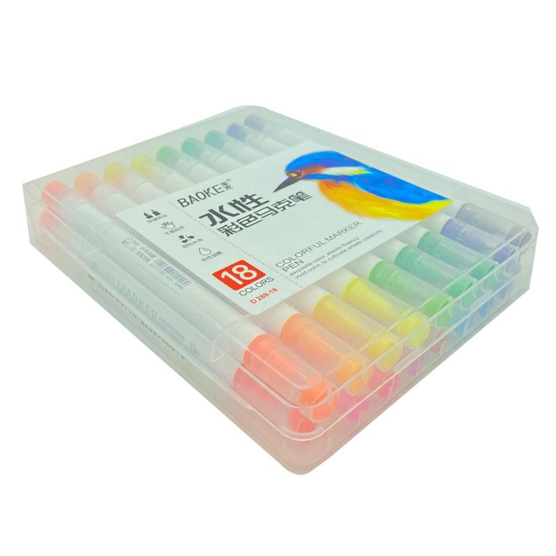 Bút lông hai đầu Marker Baoke - D289 