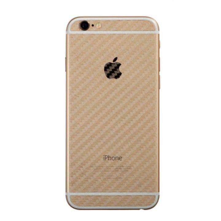 Miếng dán lưng chống trầy cho iPhone 6 Plus vân Carbon