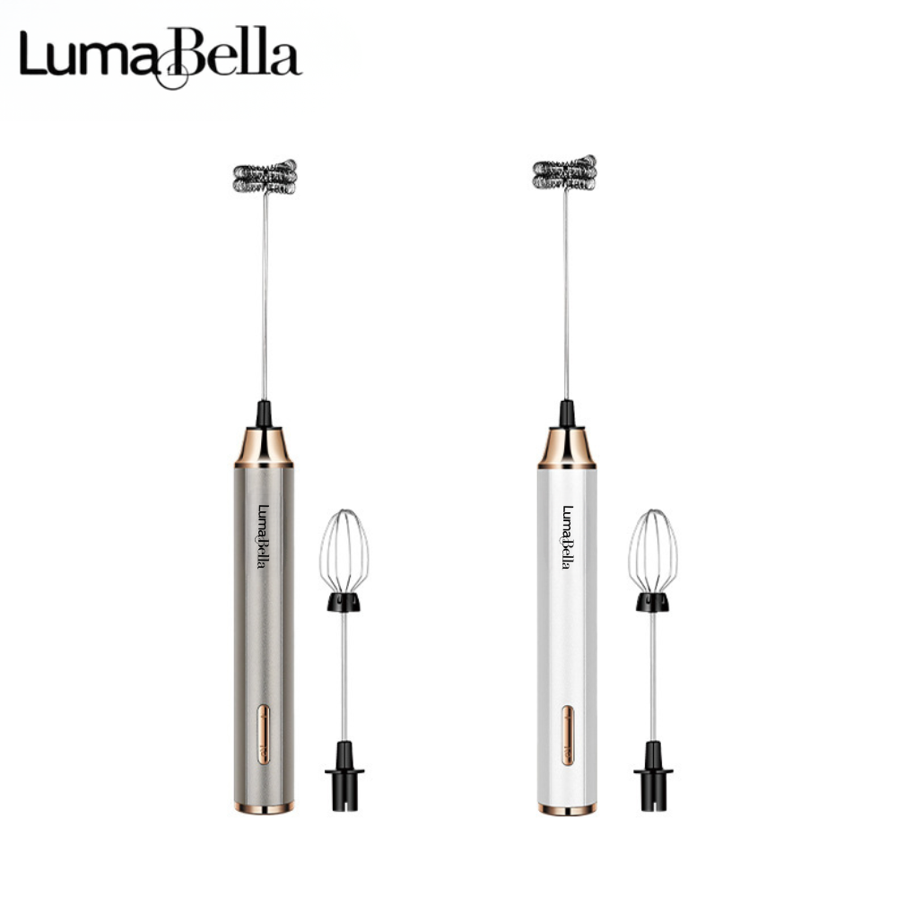 Máy đánh bọt cầm tay KHÔNG DÂY LB-02018 đa năng 2in 1, đánh trứng, tạo bọt, có sạc USB tiện lợi - DELIYA - HÀNG CHÍNH HÃNG