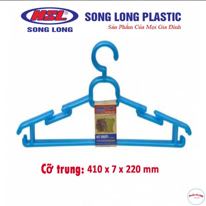 Combo 10 móc nhựa Song Long cỡ trung dày dặn br00476