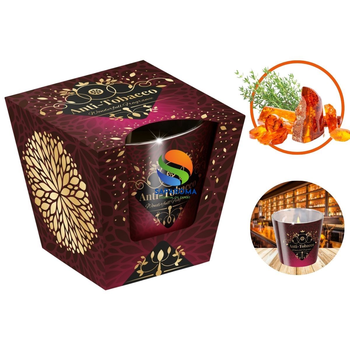 Ly nến thơm tinh dầu Bartek 115g QT2794 - cây xạ hương, nến trang trí, thơm phòng, thư giãn, hỗ trợ khử mùi (giao mẫu ngẫu nhiên)