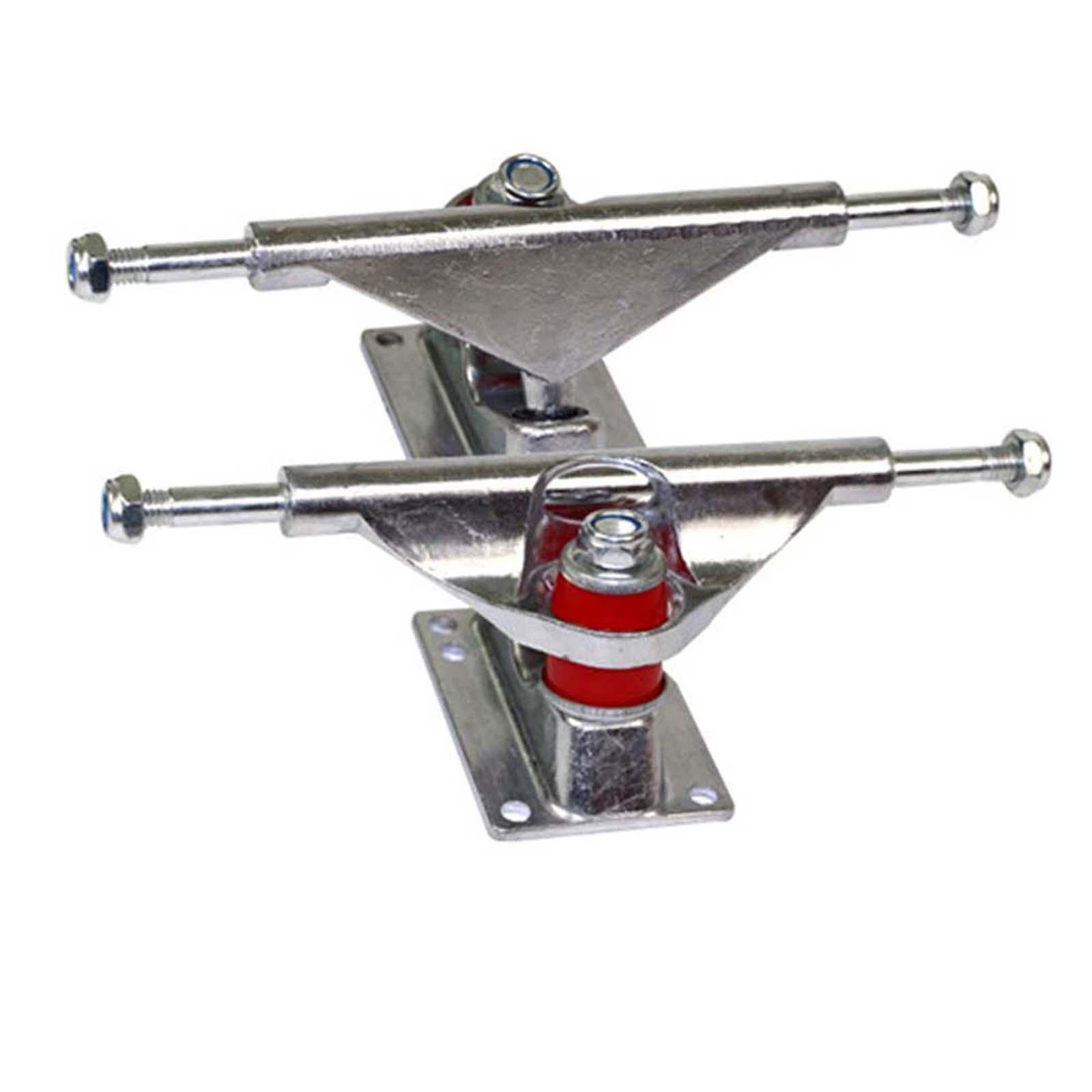 Skateboard Trucks Wheels Combo Set Bearing Spacers 5 inch Skateboard Bracket