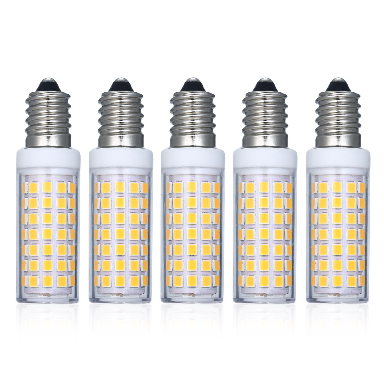5 Bóng đèn LED E14 cung cấp ánh sáng trắng ấm 3000K / 6000K. Chiếu sáng 360 độ Tiết kiệm năng lượng