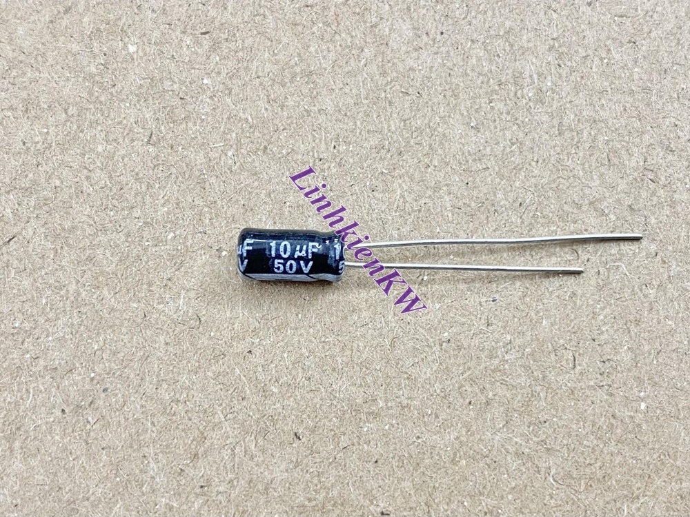 Tụ Hóa 10uf 50v Mới !