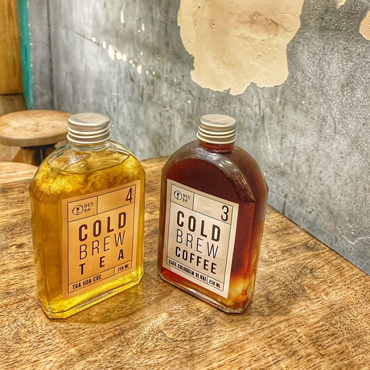 ComBo 5 Chai Thủy Tinh Mini Dẹp Nắp nhôm 100ml