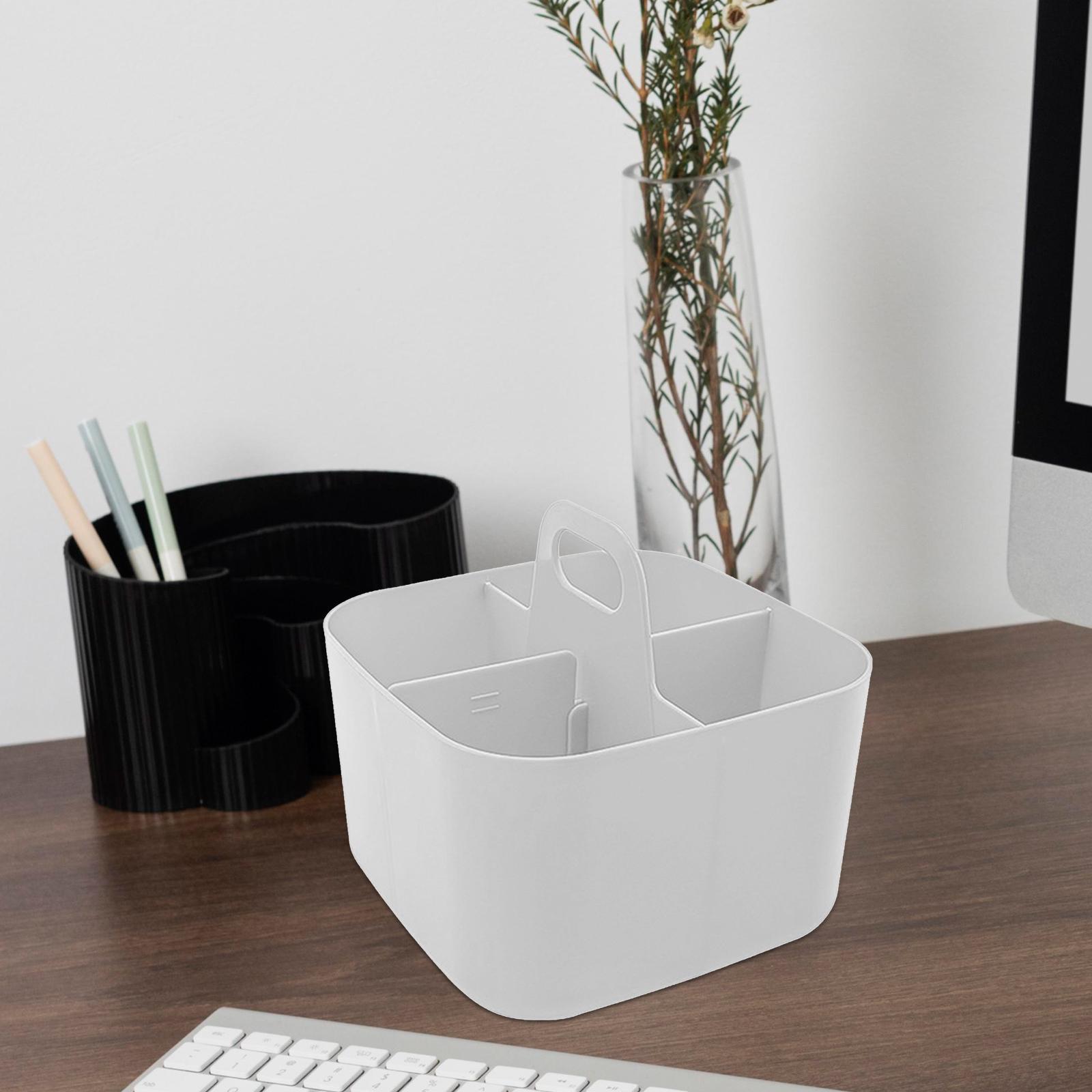 Shower Storage Organizer Basket with Handle for Conditioner Bathroom Nursery