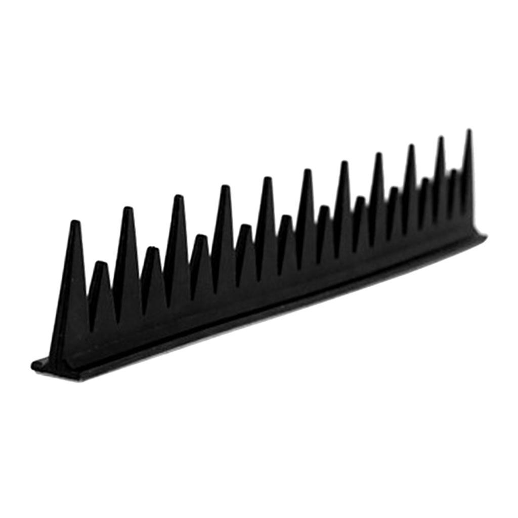 Motorcycle Dirt Bike Helmets Mohawks Spikes Rubber Sticker Black