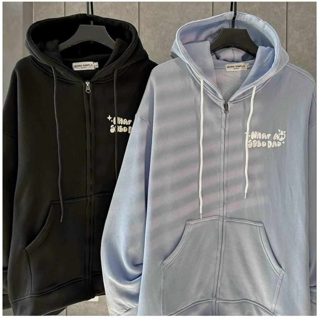 Áo Khoác Nỉ Hoạt Hình Cute Couple Cặp Nam Nữ Siêu Xinh - Kiểu Hoodie Có Dây Kéo Nón 2 Lớp -Chống Nắng